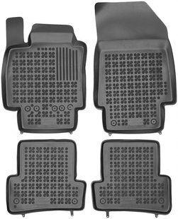Килимки в салон гумові Rezaw-Plast Renault Clio III IV (2005-2012г.), Clio IV (с 2012г.), Captur (с 2013г.) RP 2019 фото.