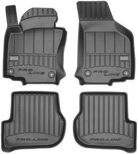 Килимки в салон гумові Frogum Pro-Line Volkswagen Golf V 2003-2008, Jetta V 2005-2010 3D407008 фото.