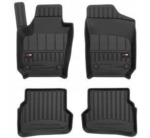 Килимки в салон гумові Frogum ProLine SEAT Ibiza IV 2008-17,Skoda Fabia III 2014-22,Volkswagen PoloV 2009 фото.