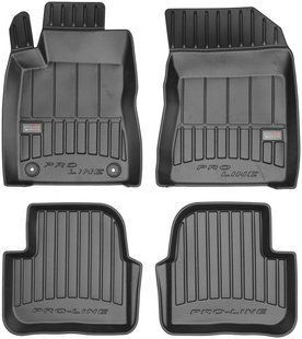 Килимки в салон гумові Frogum Pro-Line Citroen C3 III 2016- 3D407992 фото.