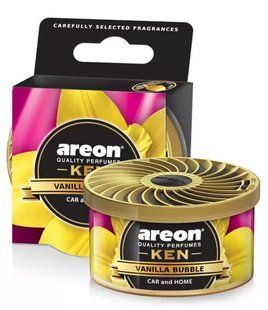 Ароматизатор Areon Ken Vanilla Bubble Ваниль Бабл AK30 фото.
