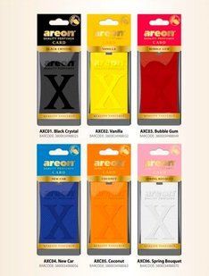 Ароматизатор Areon Silicon Card Bubble Gum Бабл Гам AXC03 фото.