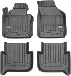 Килимки в салон гумові Frogum Pro-Line Volkswagen Touran I 2003-2010 3D407183 фото.
