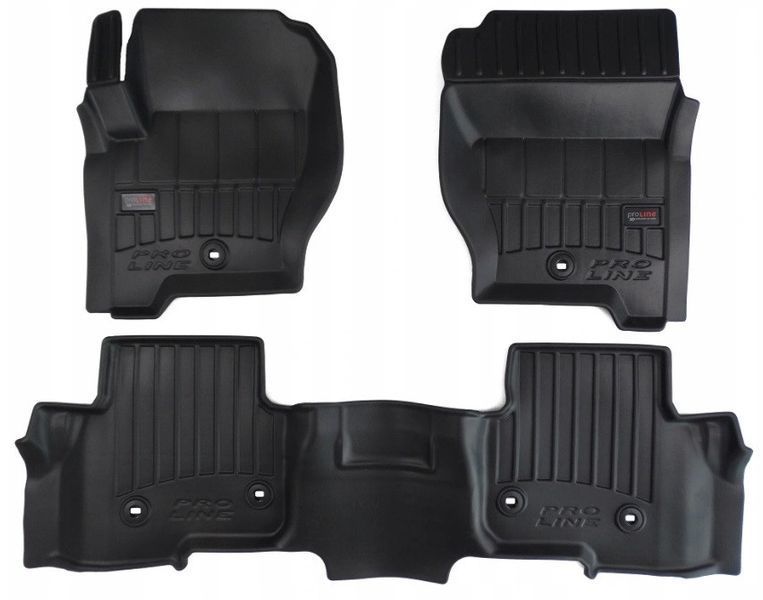 Килимки в салон гумові Frogum Pro-Line Land Rover Discovery 4 2009-2016 3D426016 фото.