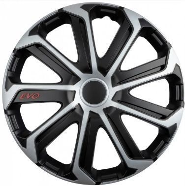 Колпаки R14 Elegant EVO black&silver фото.