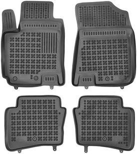 Килимки в салон гумові Rezaw-Plast Hyundai i20 II (с 2014 г.), i20 active (с 2015г.) RP 201616 фото.