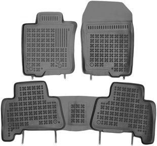 Килимки в салон гумові Rezaw-Plast Toyota Land Cruiser J150IV (с 2010г.) RP 201416 фото.