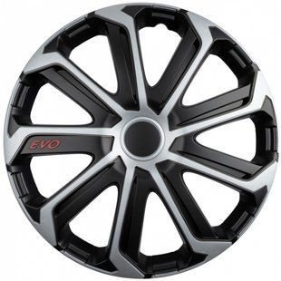 Колпаки R15 Elegant EVO black&silver фото.