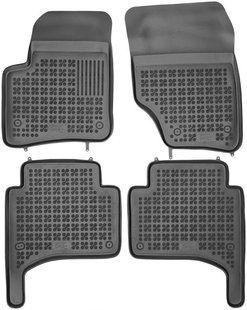 Килимки в салон гумові Rezaw-Plast Volkswagen Touareg Porsche Cayenne (с 2002г.) RP 200105 фото.