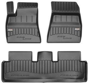 Килимки в салон гумові Frogum Pro-Line Tesla 3 2017- 3D408593 фото.