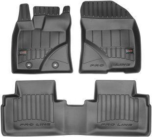 Килимки в салон гумові Frogum Pro-Line Toyota Avensis III 2009- 3D407398 фото.