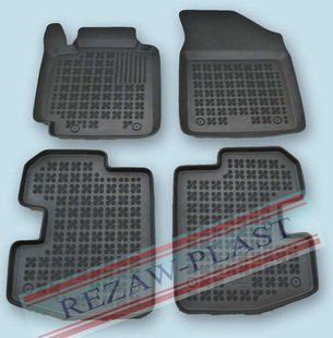 Килимки в салон гумові Rezaw-Plast Toyota Yaris I 3D (1998-2005г.) RP 201417 фото.