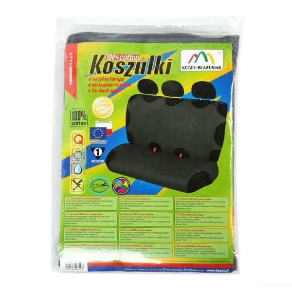 Майки Kegel на задние сиденья автомобиля темно-серые фото.