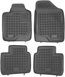 Килимки в салон гумові Rezaw-Plast Kia Magentis II (с 2006г.) RP 201004 фото.