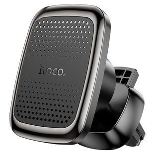 Автотримач для телефону Hoco CA106 Air Black Metal Gray фото.