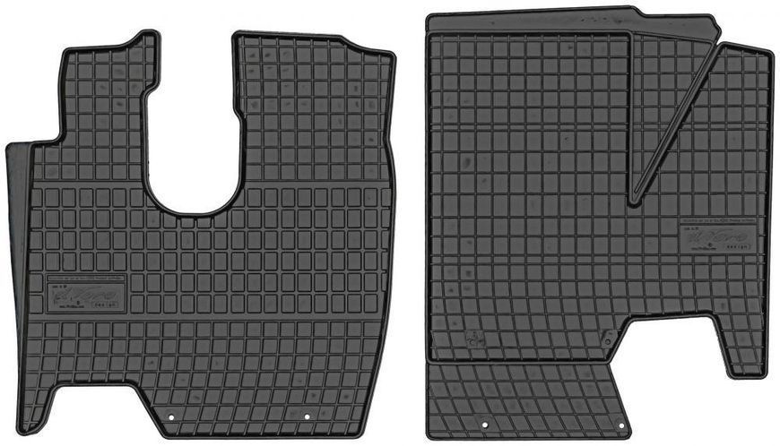 Коврики в салон резиновые Frogum Mercedes Atego 2005- 00782-05 фото.